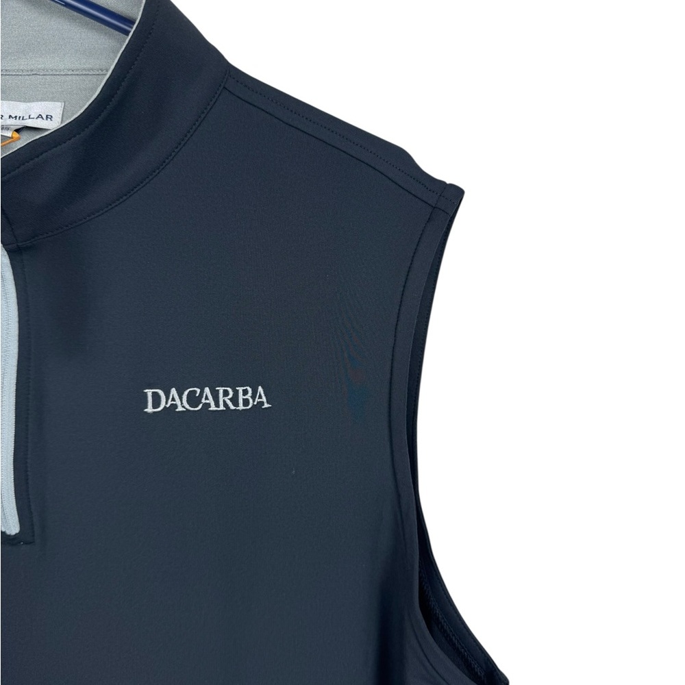 Peter Millar 1/4 Zip Pullover Performance Vest Si… - image 2